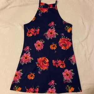 Floral Halter Dress